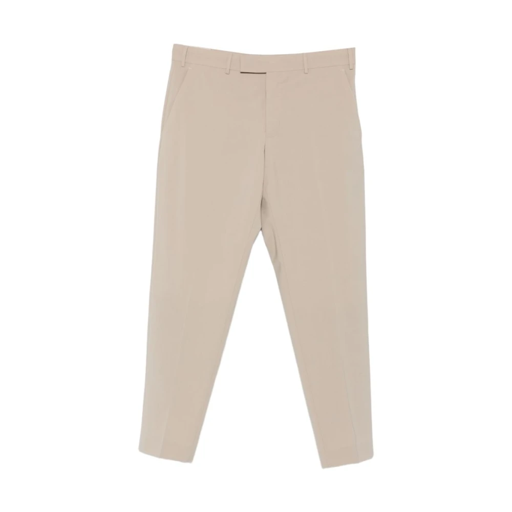 Pt Torino Men's Beige Suit Trousers, S, Suit Trousers