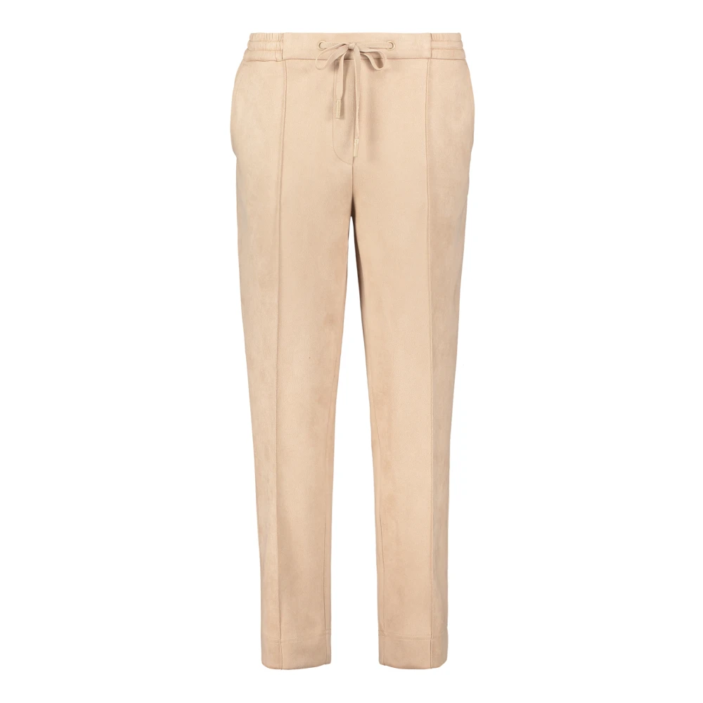 Betty & Co Casual Chic Slip-On Broek Beige Dames