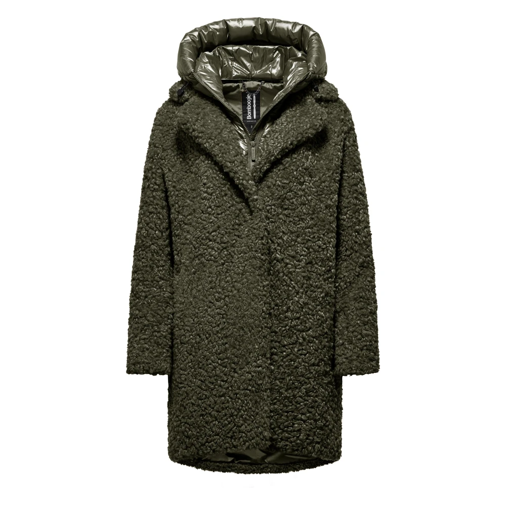 Bomboogie Donna Verde - Odessa Overcoat - Coats - M