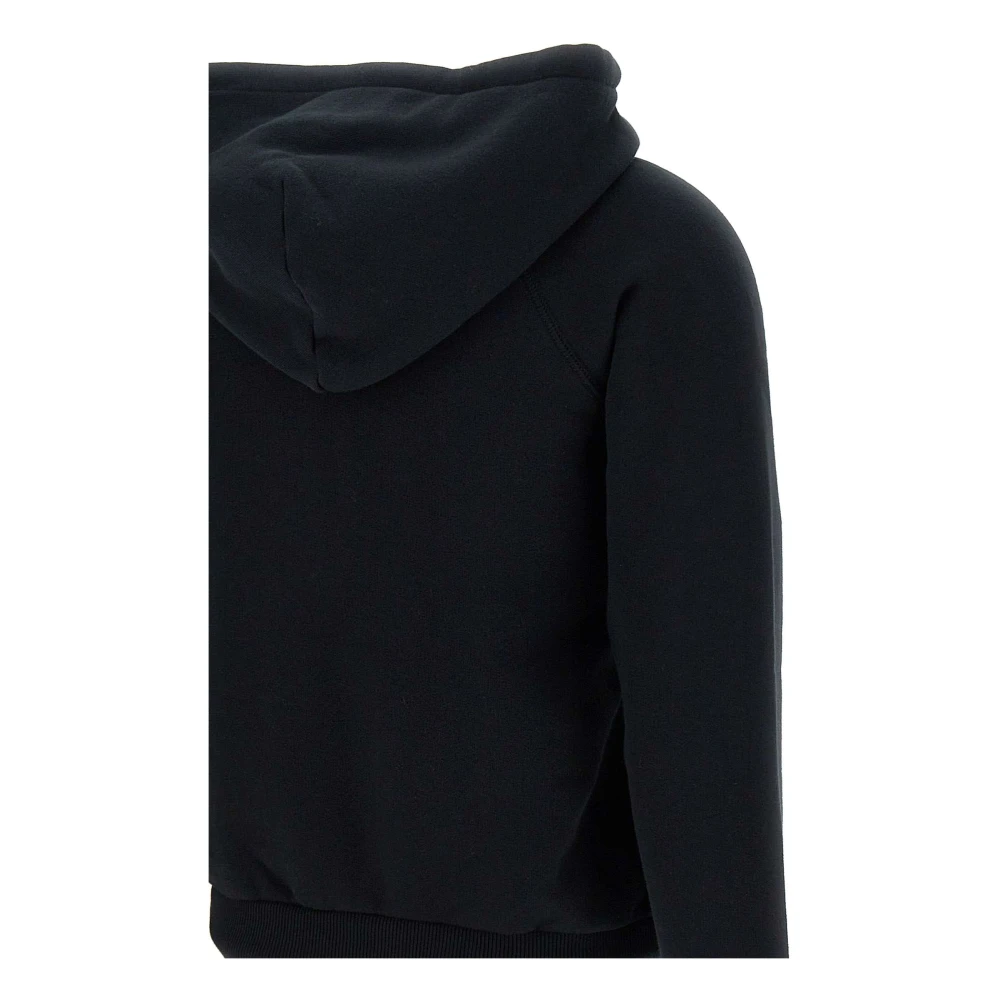 Polo Ralph Lauren Zwarte katoenmix sweatshirt met capuchon Black Dames