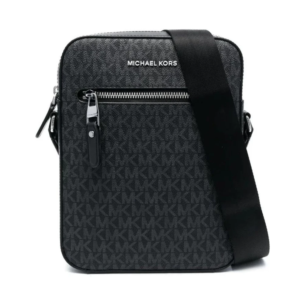 Michael Kors Svart Cross Body Flightväska Black, Herr