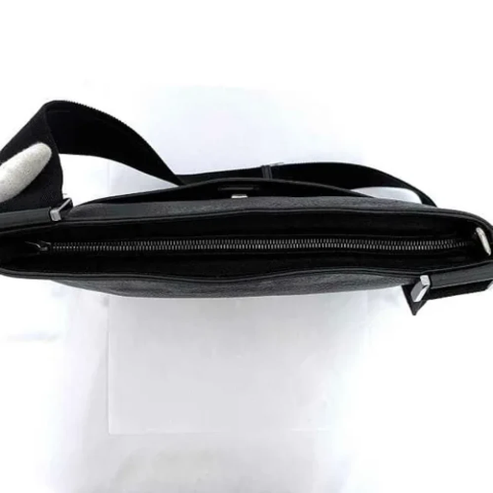Gucci Vintage Pre-owned Leather shoulder-bags Black Dames