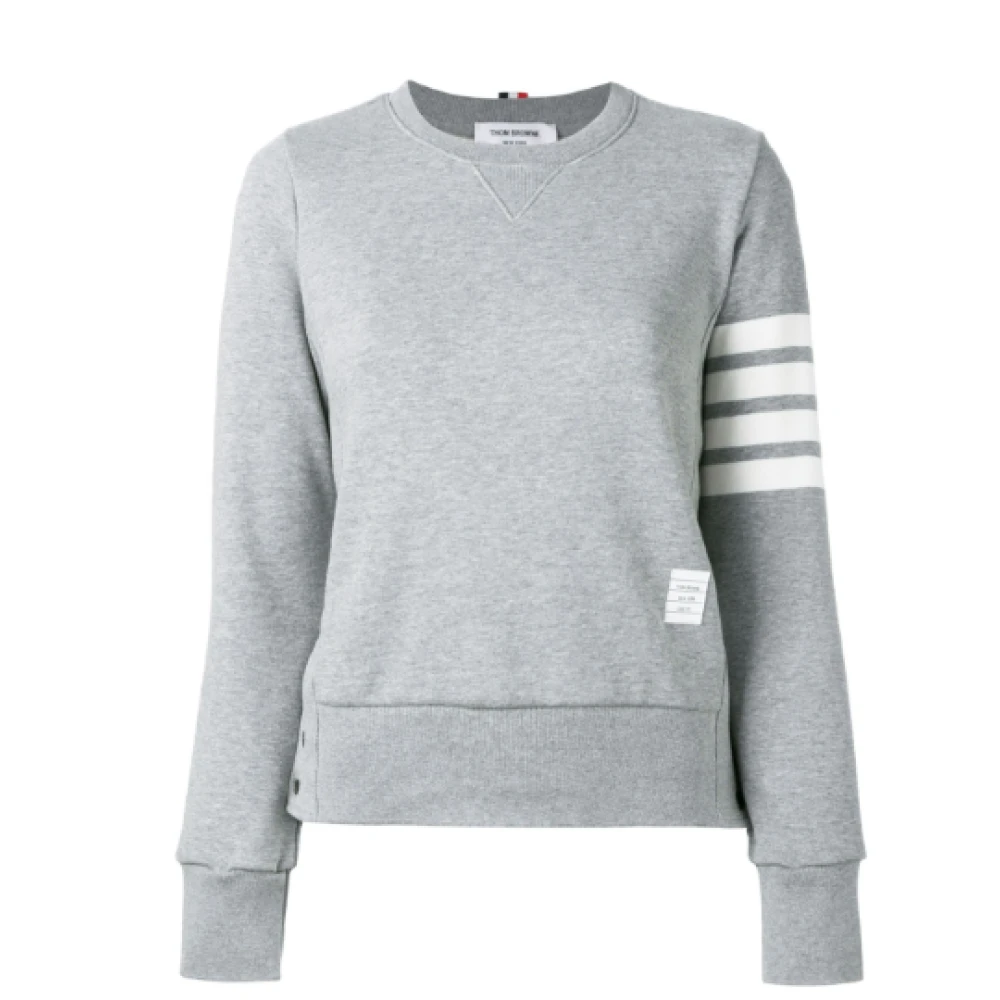 Thom Browne Klassieke Sweaters Collectie Gray Dames