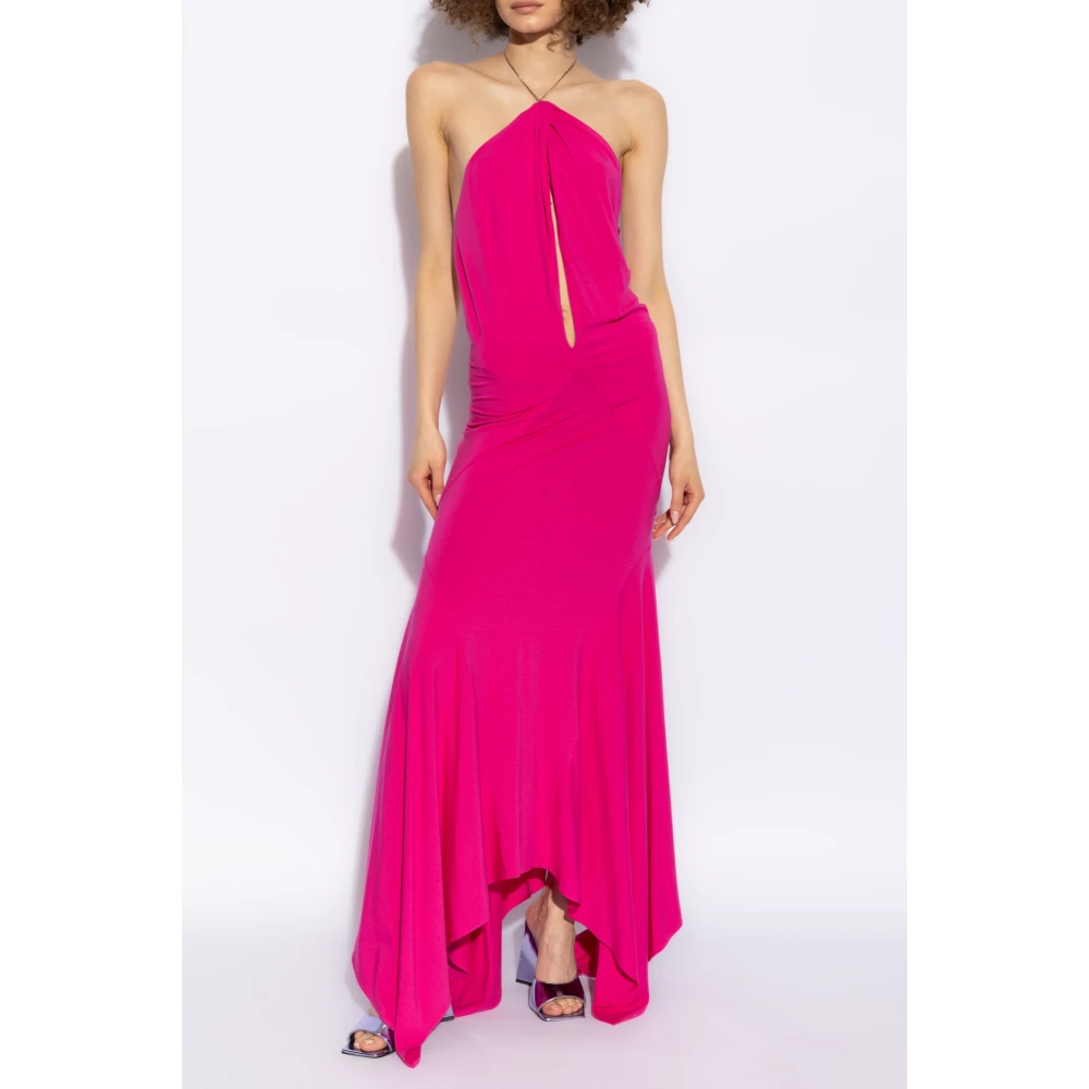 The Attico Asymmetrische jurk Pink Dames