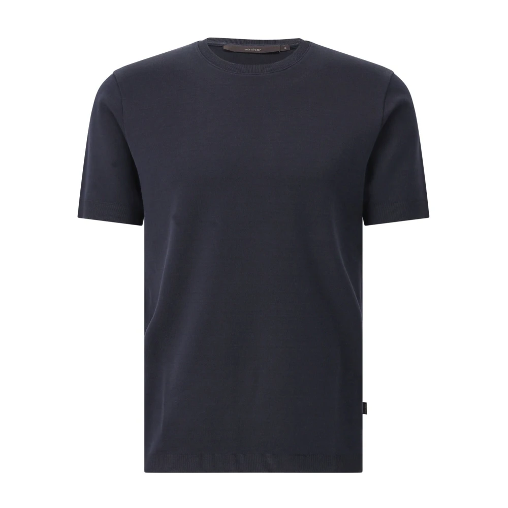 Windsor - Rundhals-Strickware - Knitwear - Herren - Blau - M - Bild 2