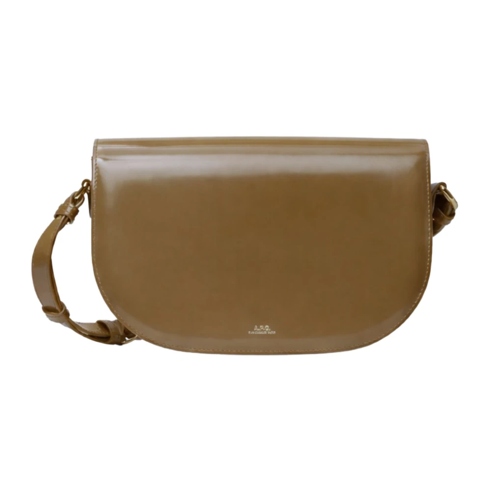 A.p.c. Women's Brown Cross Body Bags, One Size, Small B-Side Bag