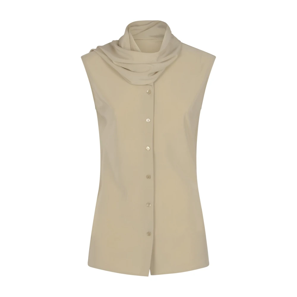 Alberta Ferretti Women's Beige Blouses - Blouses - M - Blouses & Shirts