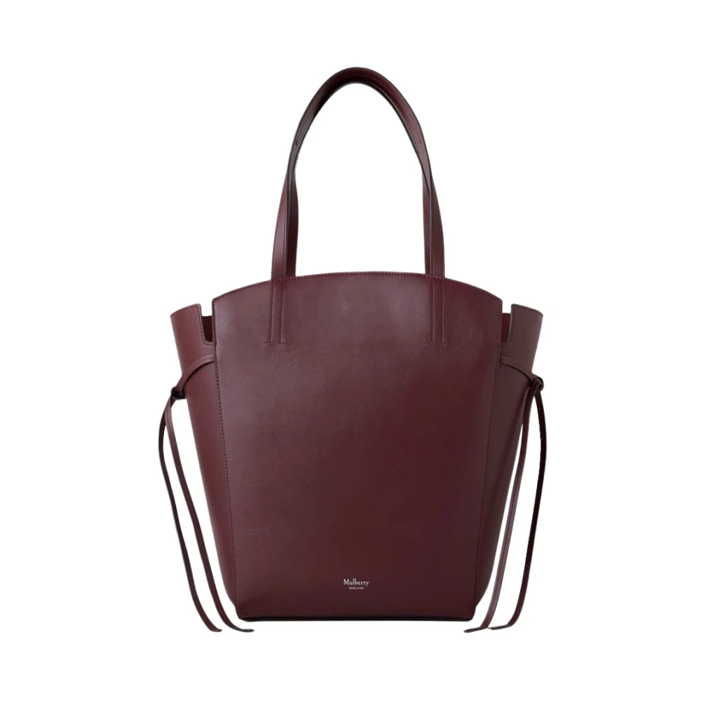 Mulberry Clovelly Tote Black Cherry Red Dames