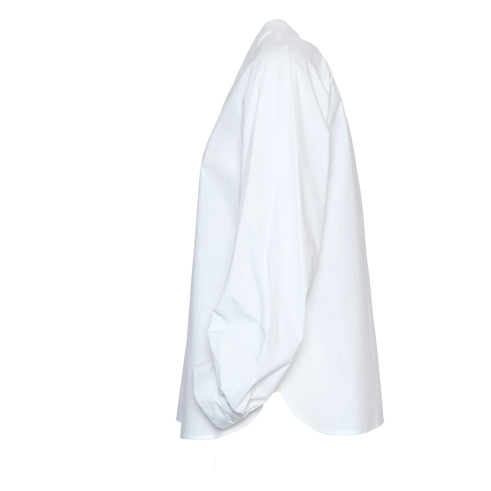Dondup Wit Elegant Shirt voor Vrouwen White Dames