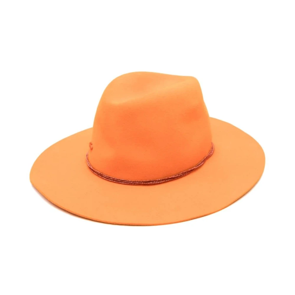 Borsalino Hats Orange Dames