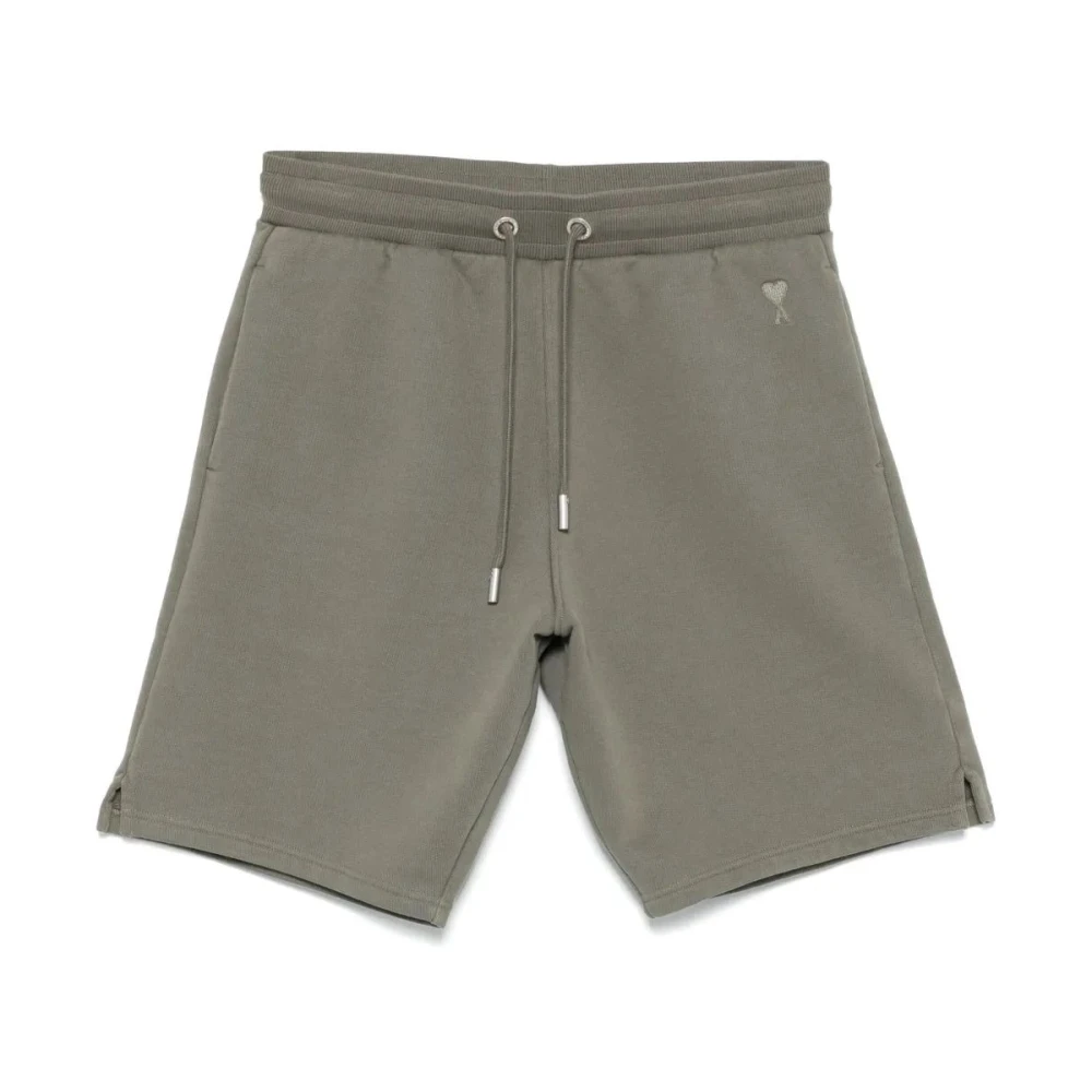 Ami Paris Men's Gray Dye Short In Adc Style - Casual Shorts - 2XL - Shorts
