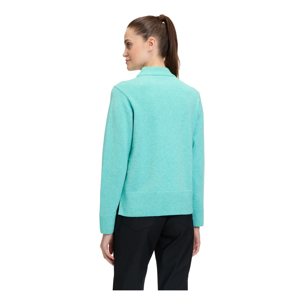 Betty Barclay Elegante Gebreide Trui met Strass Blue Dames