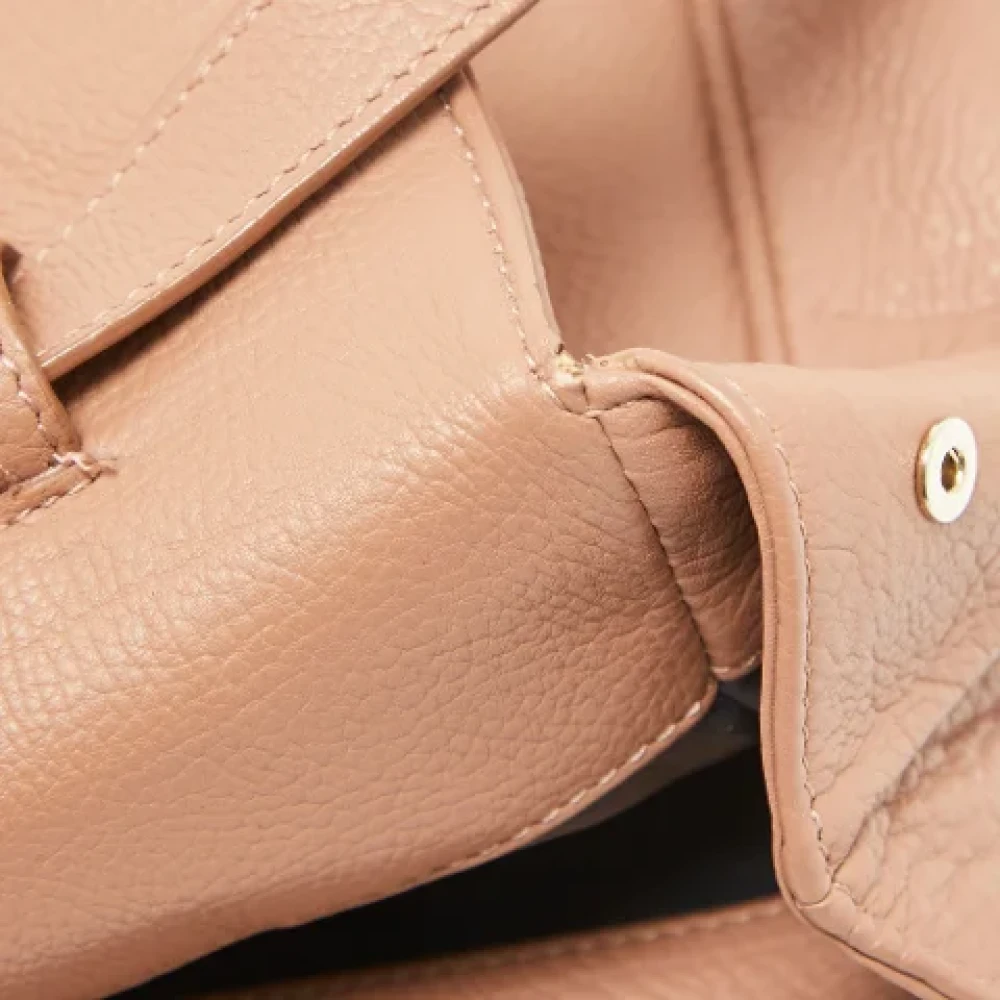 Balenciaga Vintage Pre-owned Leather handbags Pink Dames