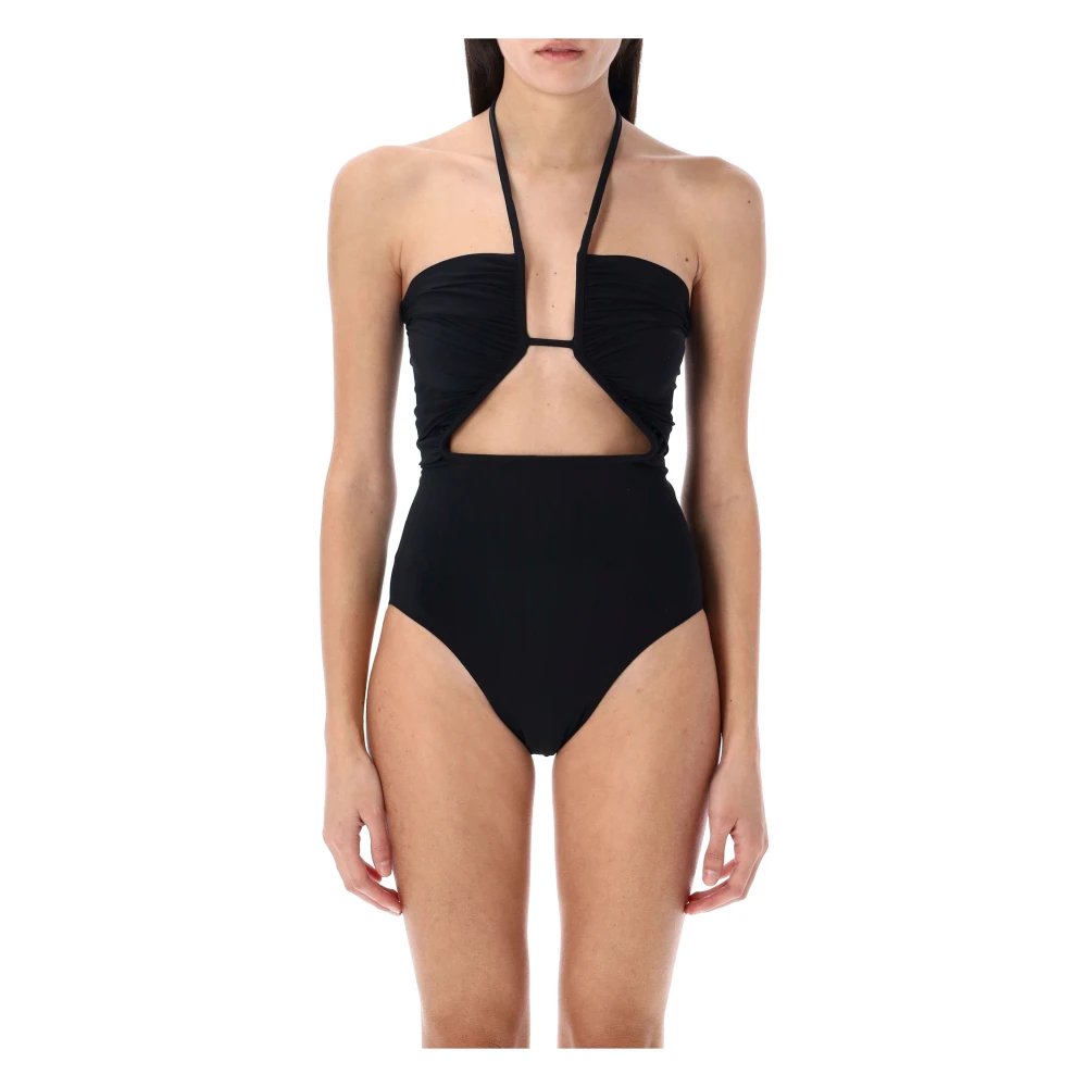 Rick Owens Zwarte Prong Bather Badkleding Black Dames