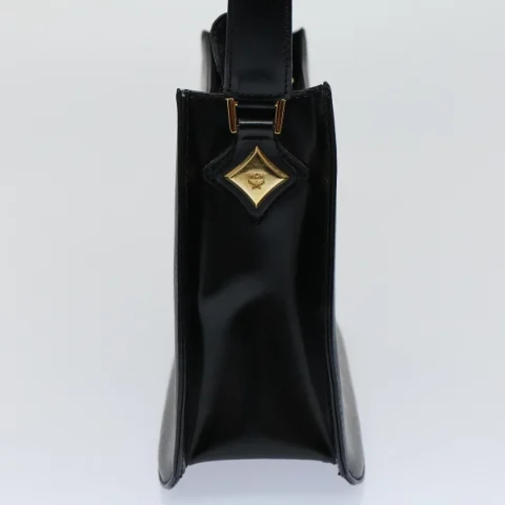 MCM Pre-owned Leather shoulder-bags Black Dames