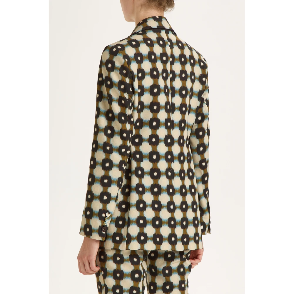 Maliparmi Gedrukte Cady Jas Multicolor Dames