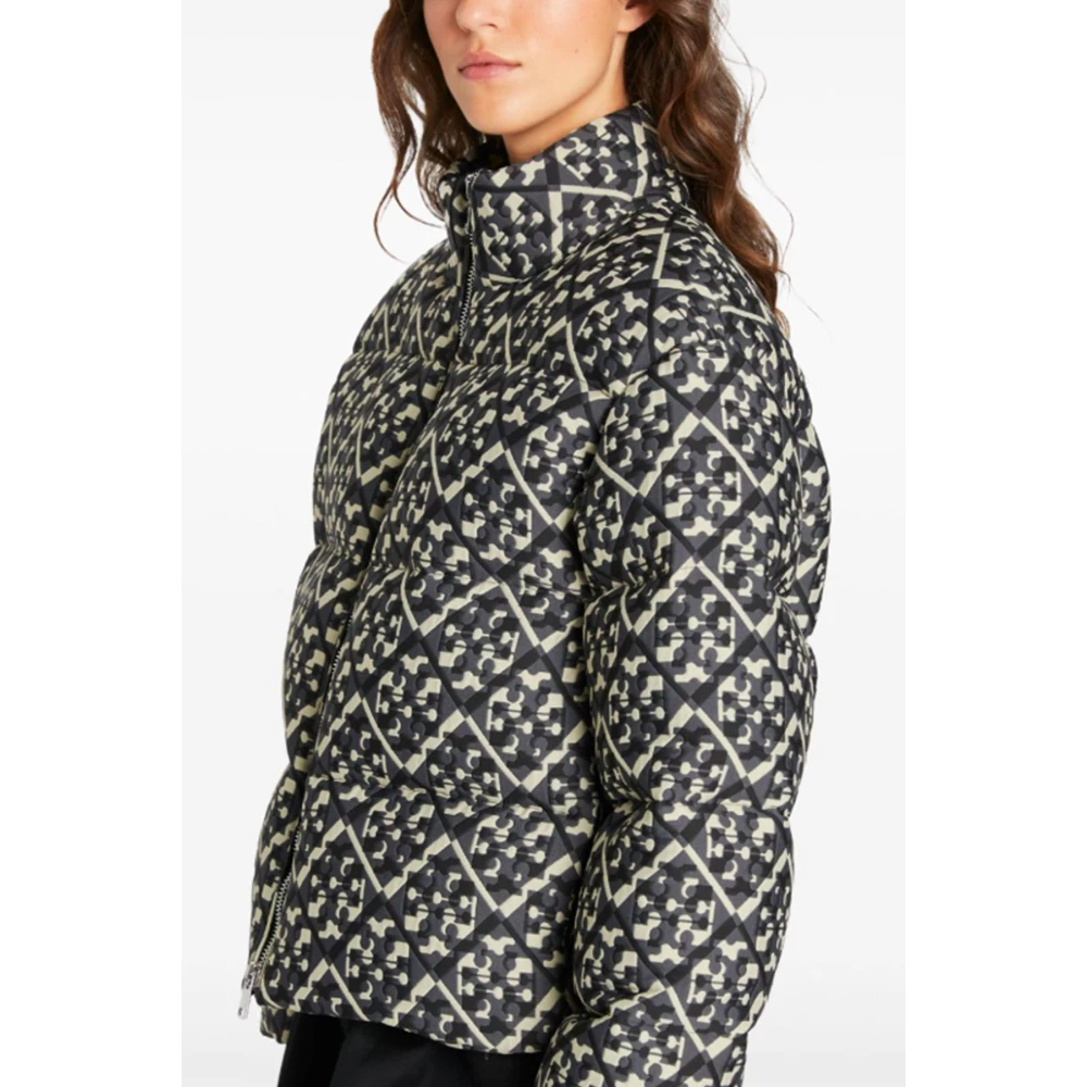 TORY BURCH Zwarte Eendendons Ritsjas Black Dames