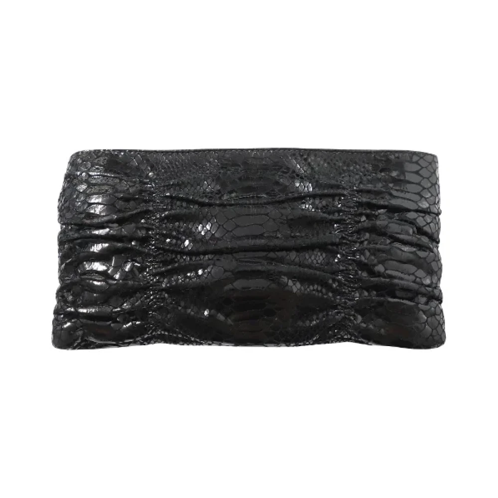 Michael Kors Pre-owned Leather clutches Black Dames