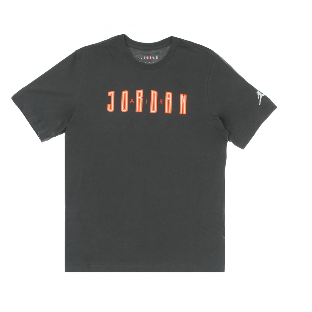 Jordan Sporty Crew Neck Iron T-shirt Gray Heren