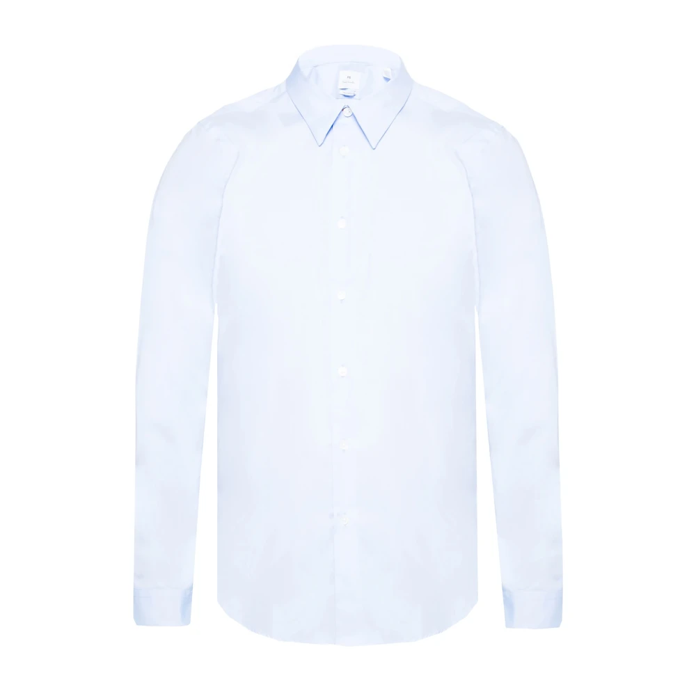 PS By Paul Smith Klassiek overhemd Blue Heren