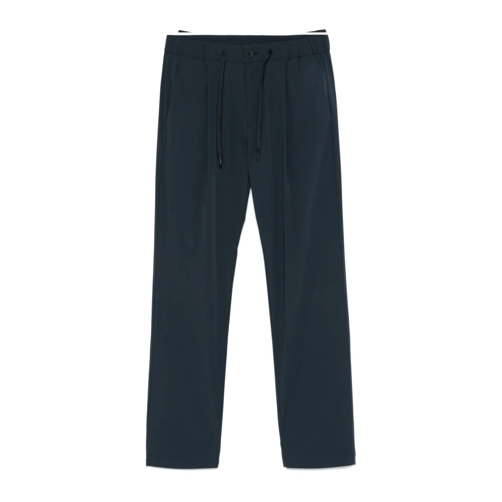 Herno Herr Grå Byxor L, Polyester, Tapered Byxor
