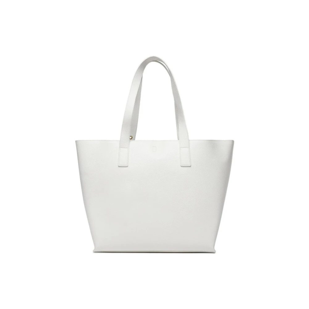 Versace Jeans Couture Grote Shopper Tas White Dames