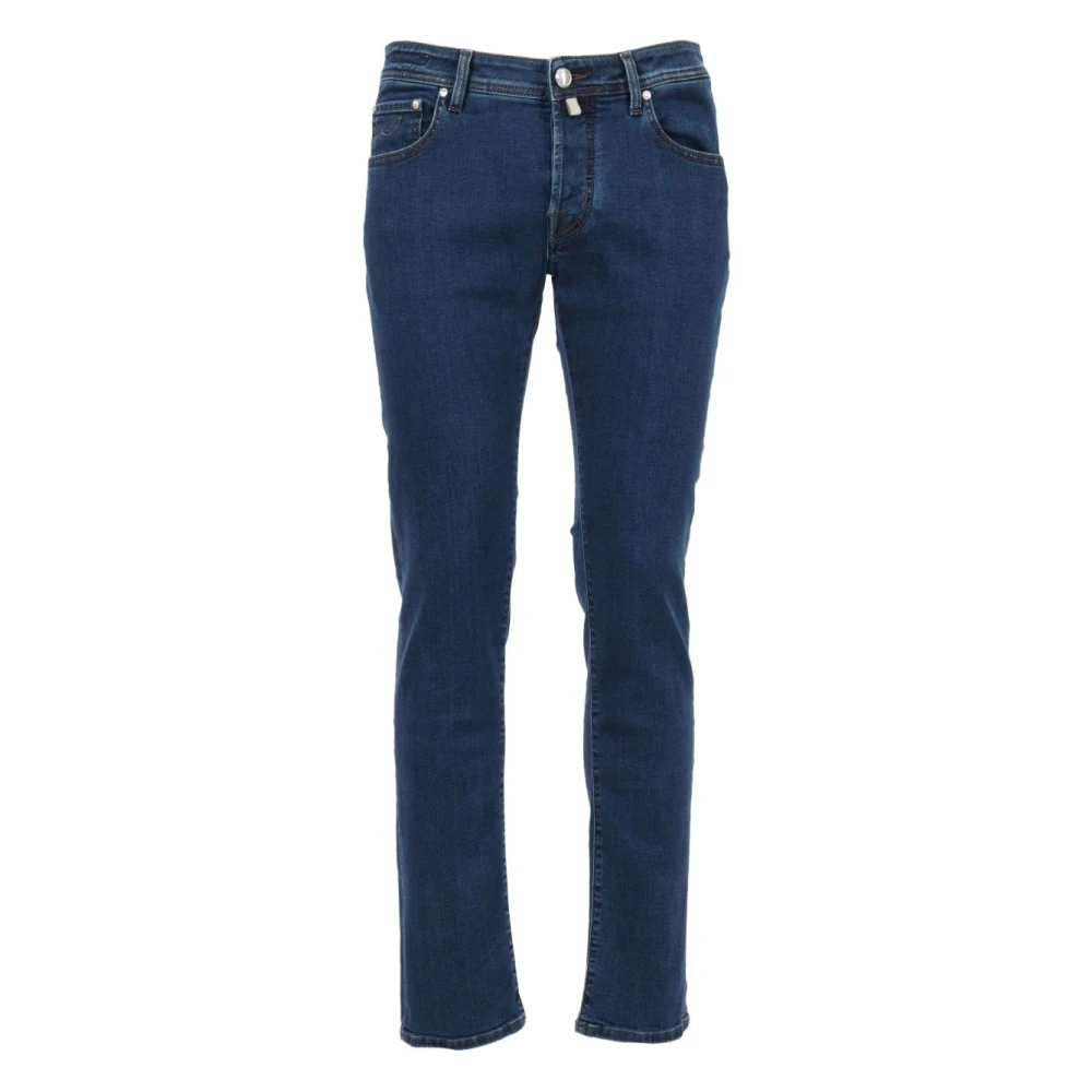 Jacob Cohën Mannelijk Blauw Jeans Heren, W35, Slim-Fit Jeans