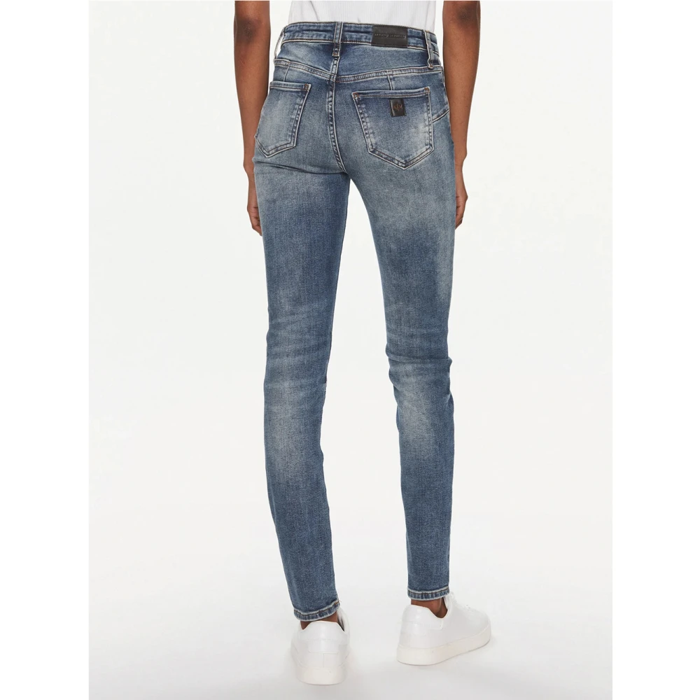 Armani Exchange Slim-fit Jeans Blue Dames