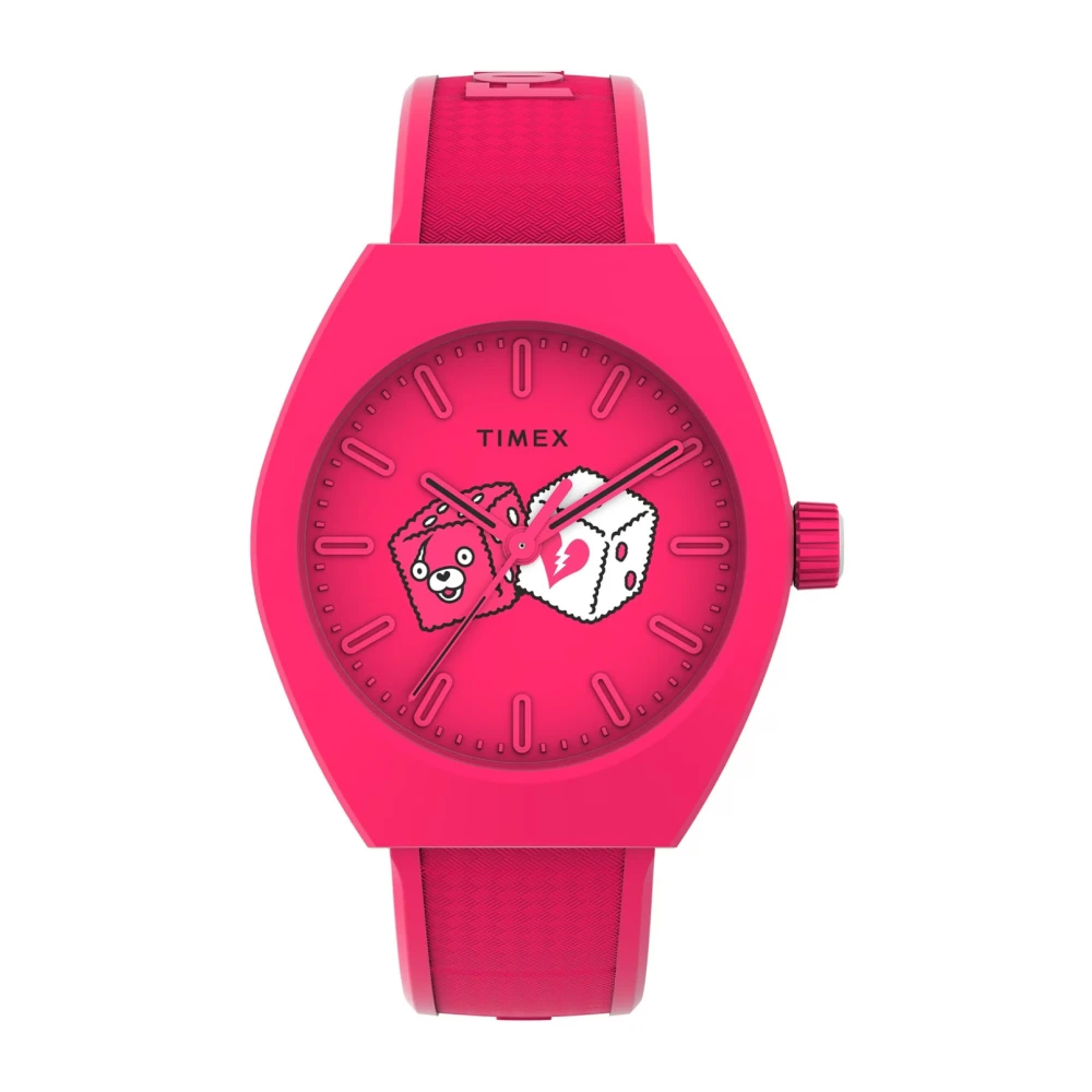 Timex Men's Pink Urban Pop X Fortnite 40Mm Quartz Watch