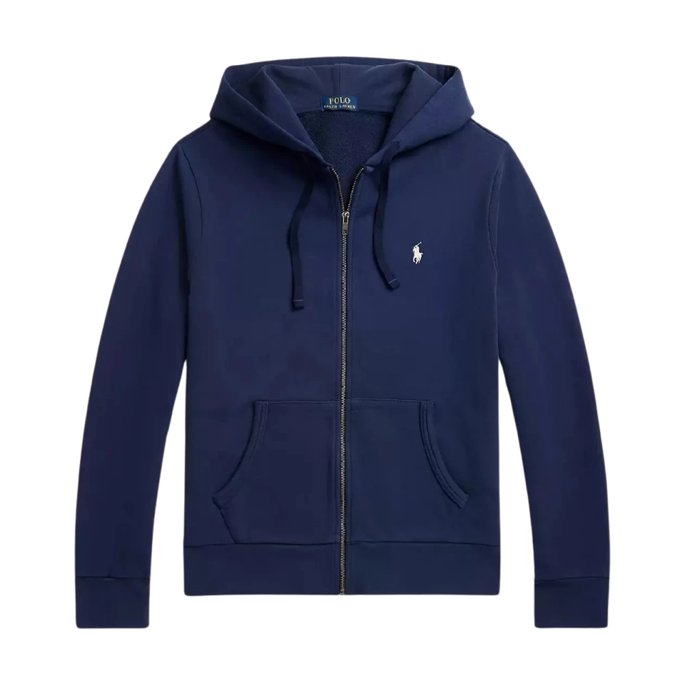Ralph Lauren Men's Blue Zip-Throughs, M, Zip-Up Hoodie