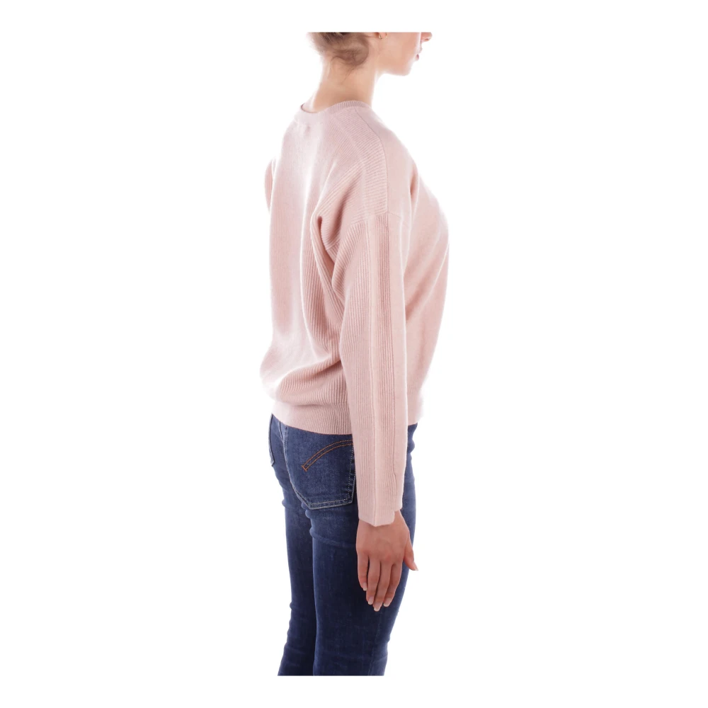 Liu Jo Roze Logo Trui Collectie 1 Pink Dames