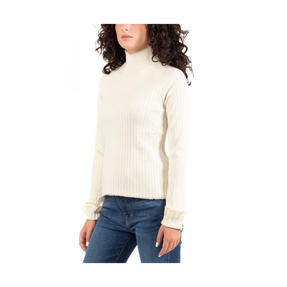 Luckylu Damesmode Top Beige Dames