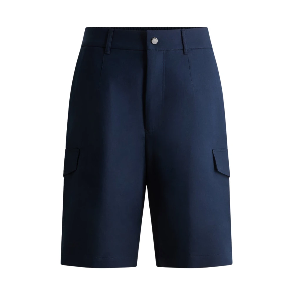 Fusalp Mannelijk Blauw Korte Broeken Heren, S, Katoen, Katoenen Shorts
