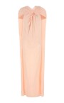 robe-longue-en-crepe-rose-pastel