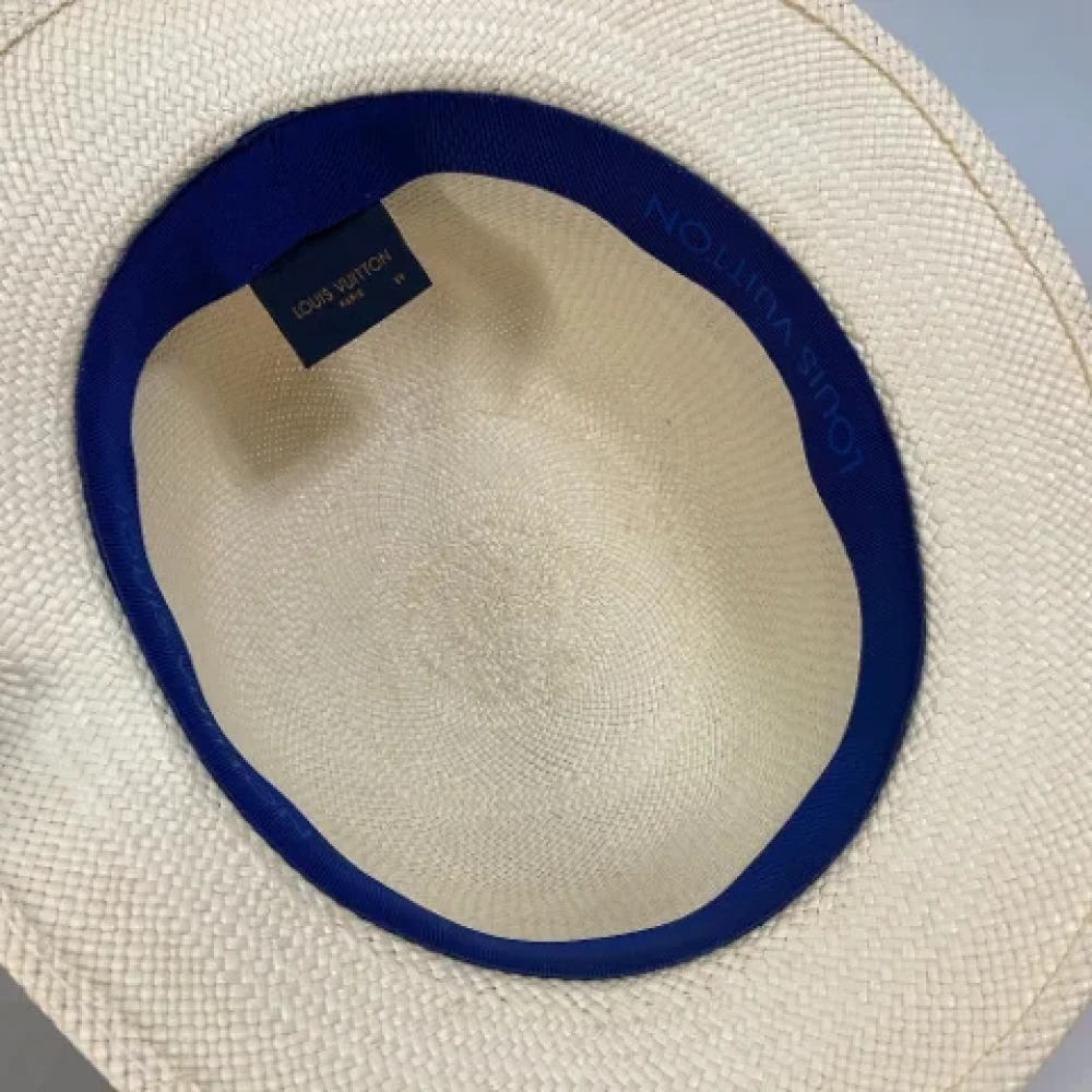Louis Vuitton Vintage Pre-owned Fabric hats Blue Dames