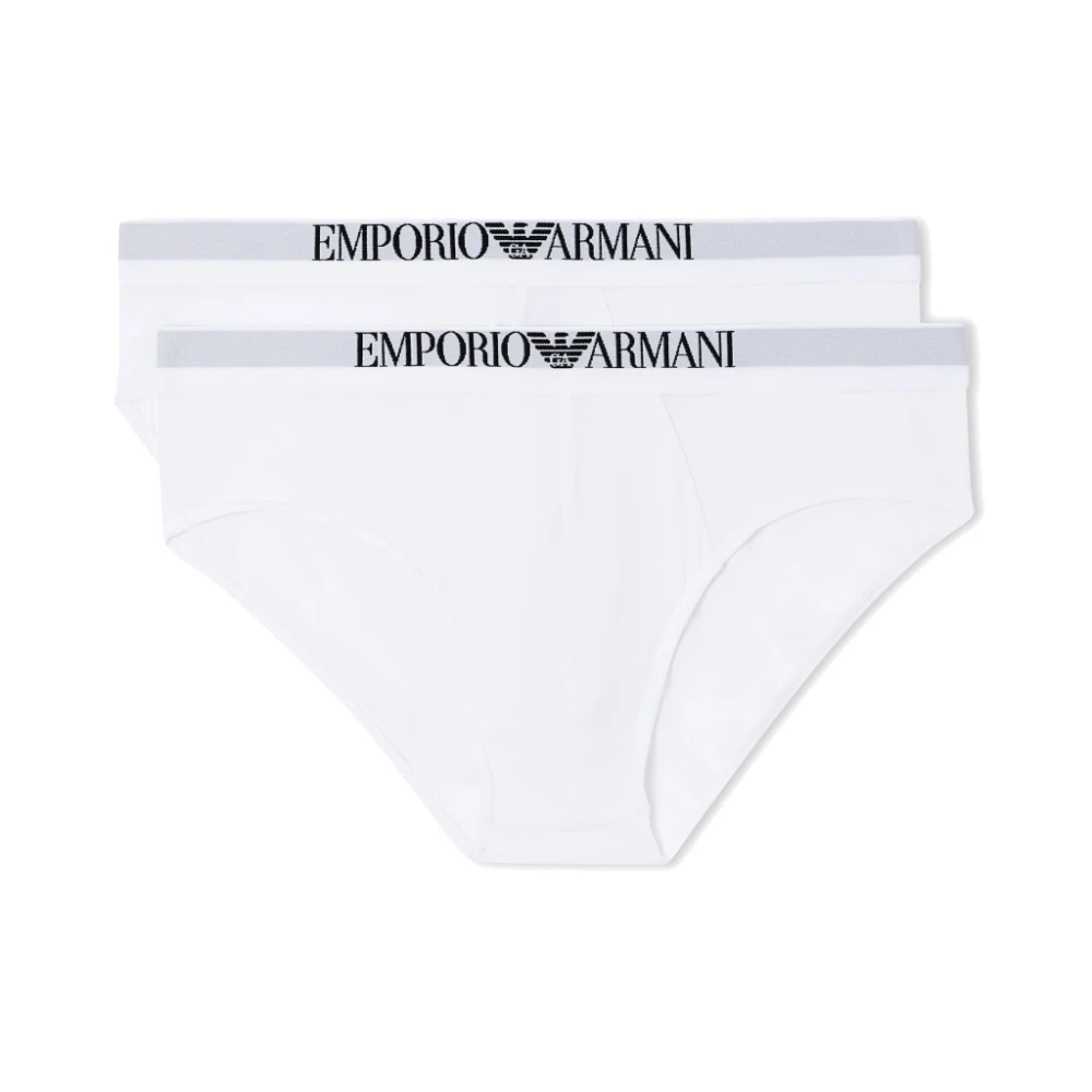 Emporio Armani Men's White Underpants, Xl, Underwear