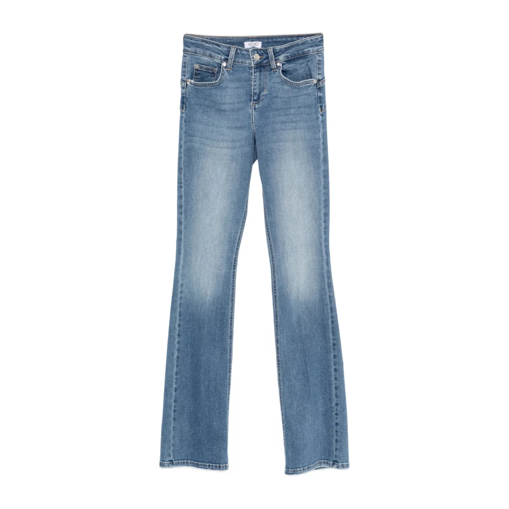Liu Jo Vrouw Blauw Jeans Dames, W31, Katoen, Slim-Fit Jeans