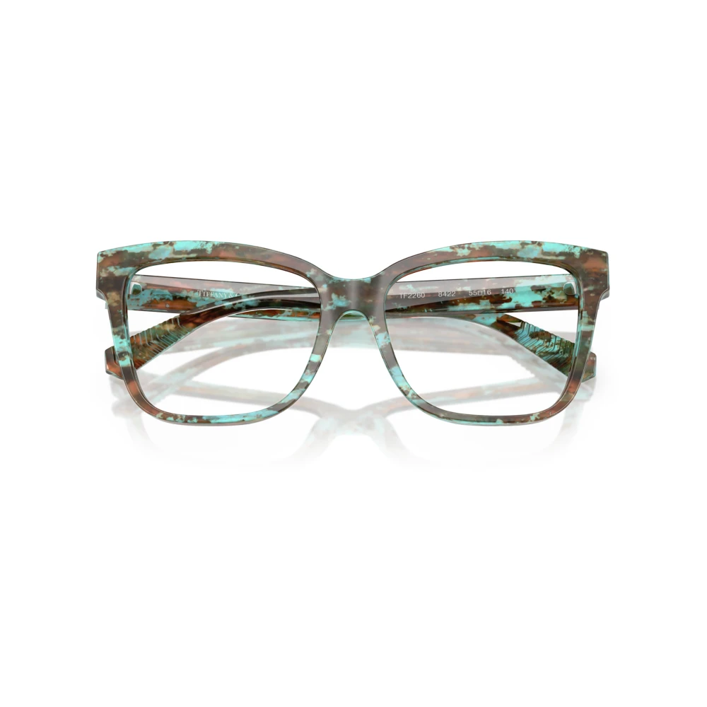 Tiffany Mode Bril in Blauw Brown Dames