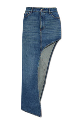 asymmetrical-cut-denim-skirt