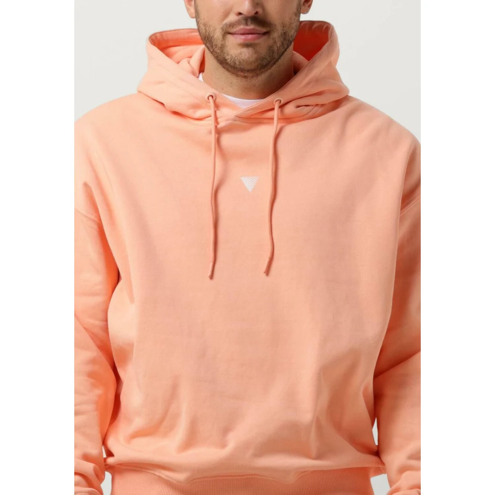 Pure Path Heren Hoodie met Achterprint Orange Heren