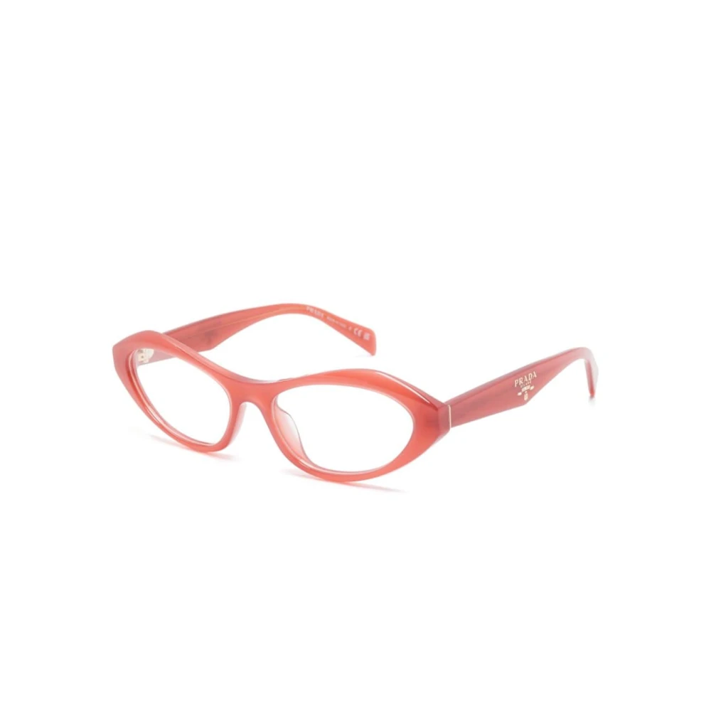 Prada Women's Red Glasses,, Optical Frame Medium