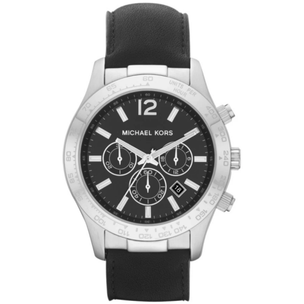 Michael Kors Stainless Steel Quartz Man Watch Gray, Herr