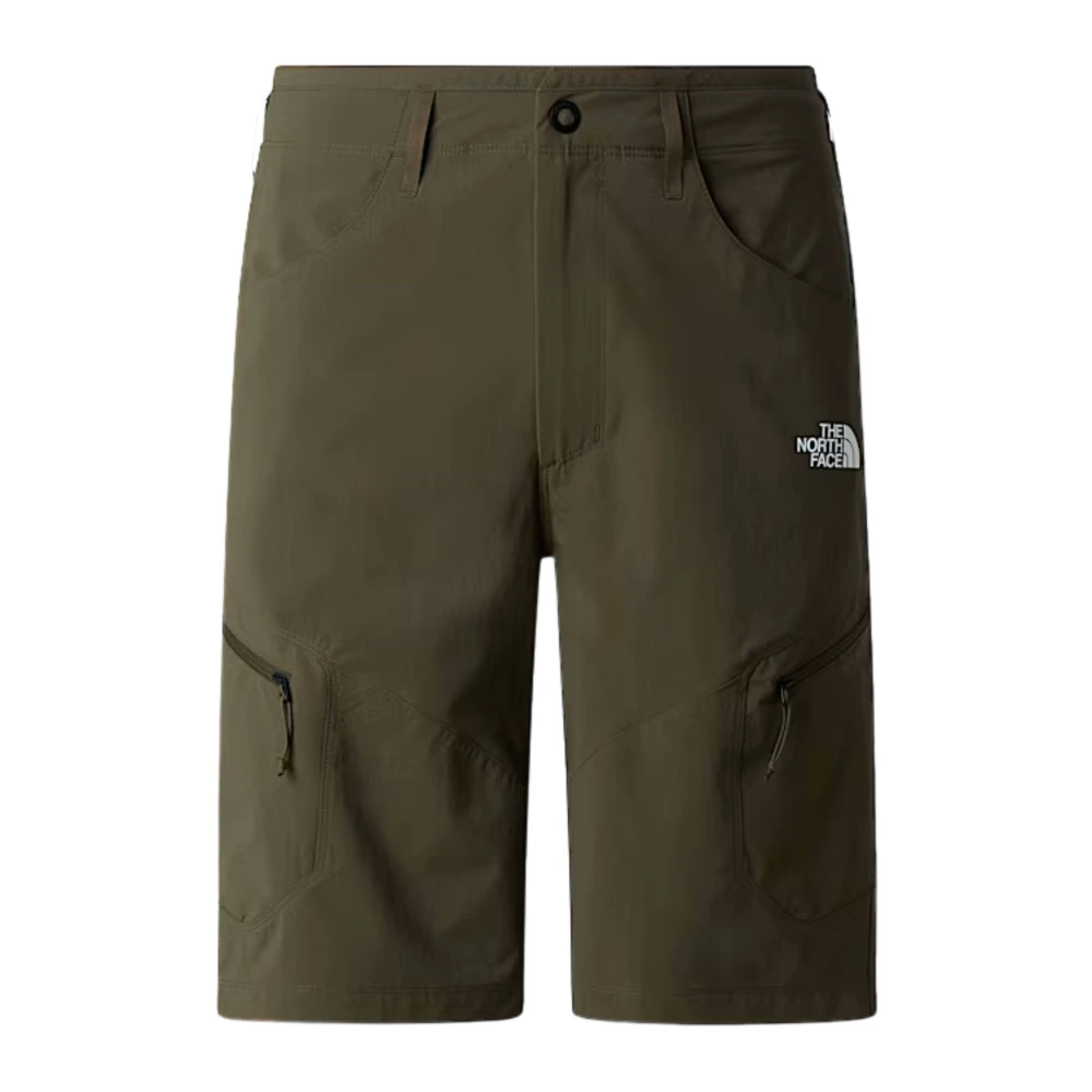 The North Face Men's Green Trousers & Shorts, W34, Exploration Short