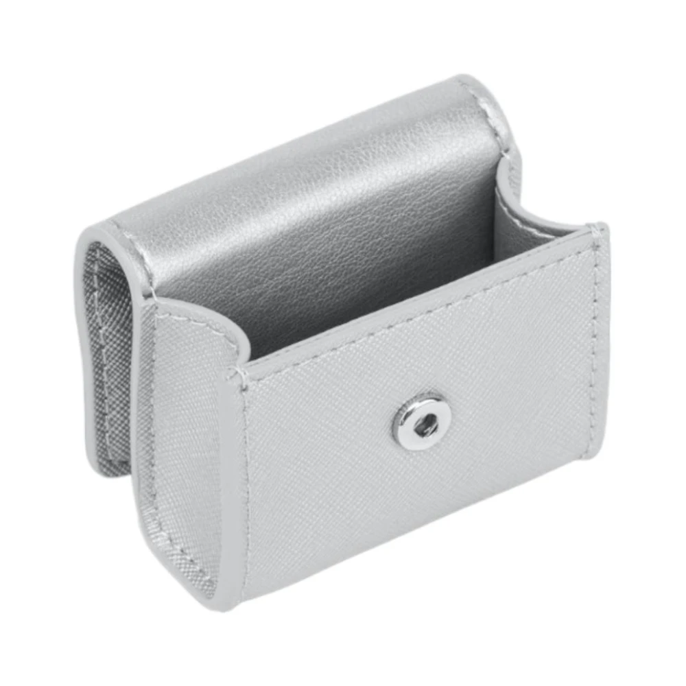 Love Moschino Stijlvolle Dames Sleutelhanger van Synthetisch Leer Gray Dames