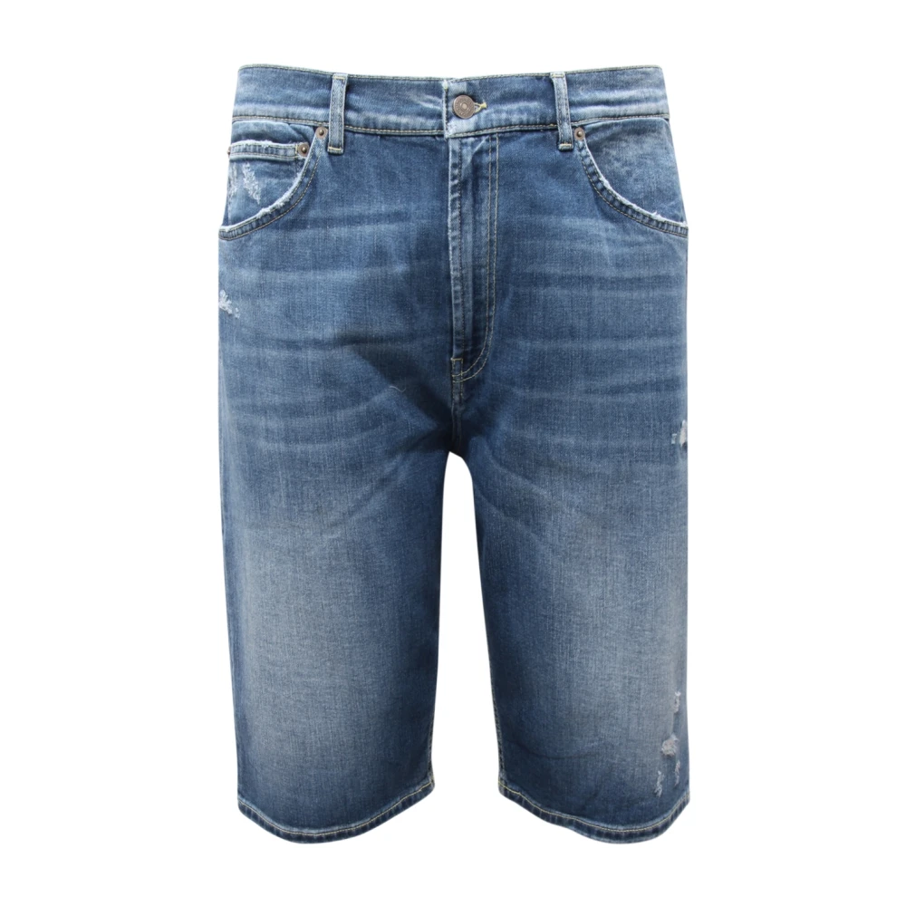 Dondup Men's Blue Italian Bermuda Shorts