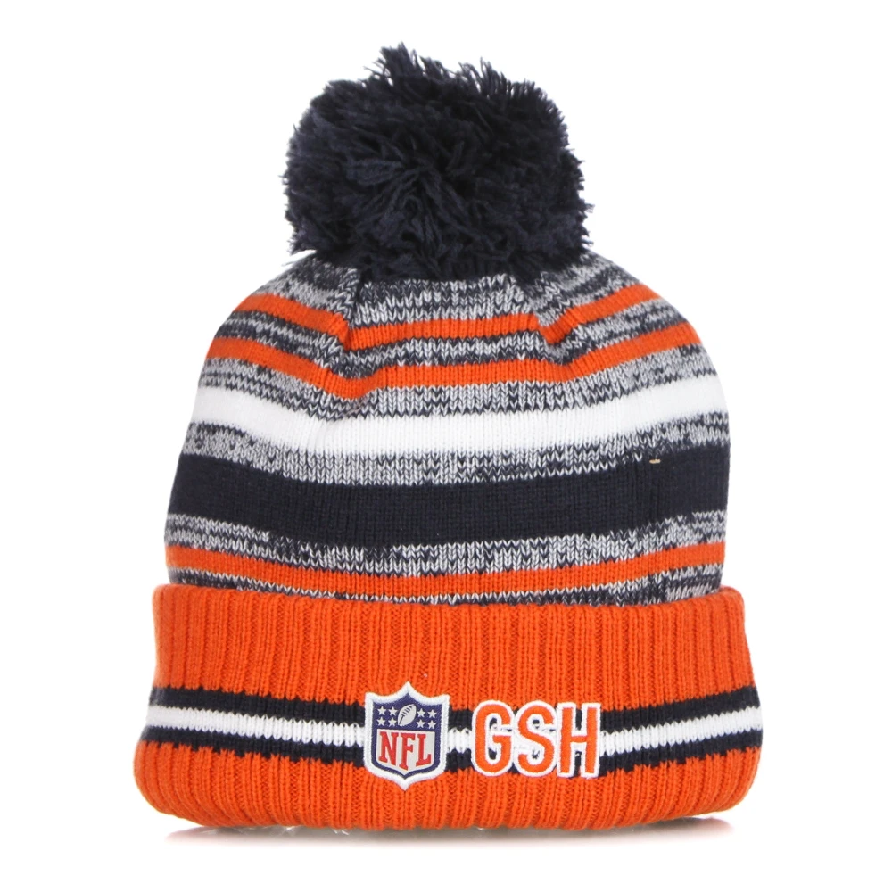 New era Chicago Bears NFL Pom Beanie Multicolor Heren