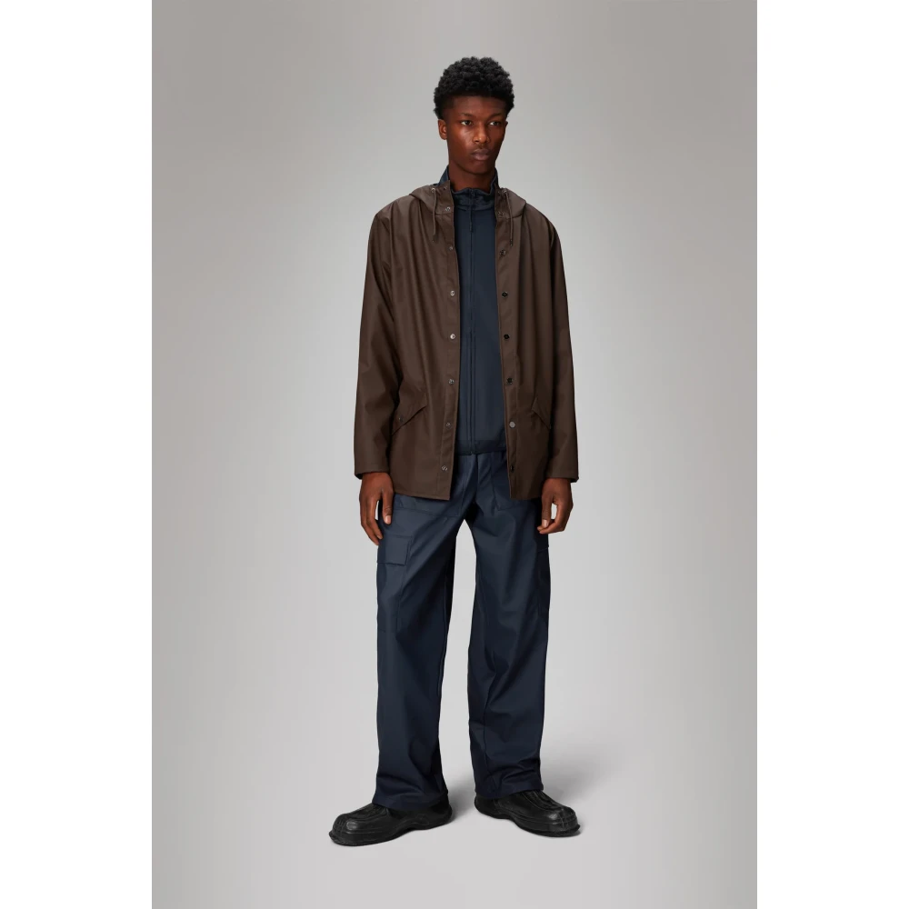 Rains Klassiek Waterdicht Unisex Jack Brown Heren