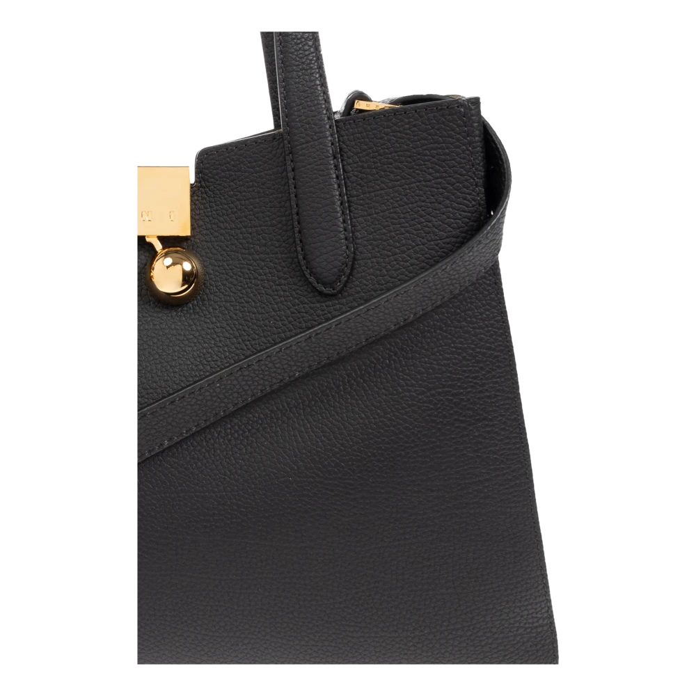 Marni Trunkaroo tas type shopper Black Dames
