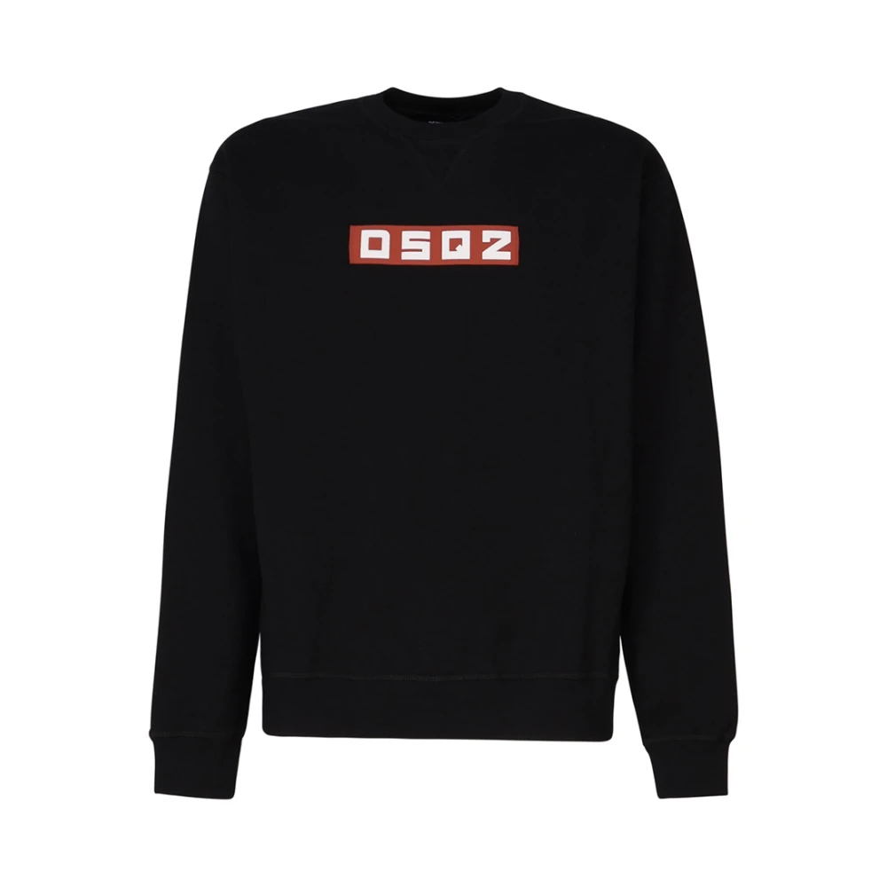 Dsquared2 , Sweatshirts, Male, Black, Xl, Black Sweatshirt - Image 3