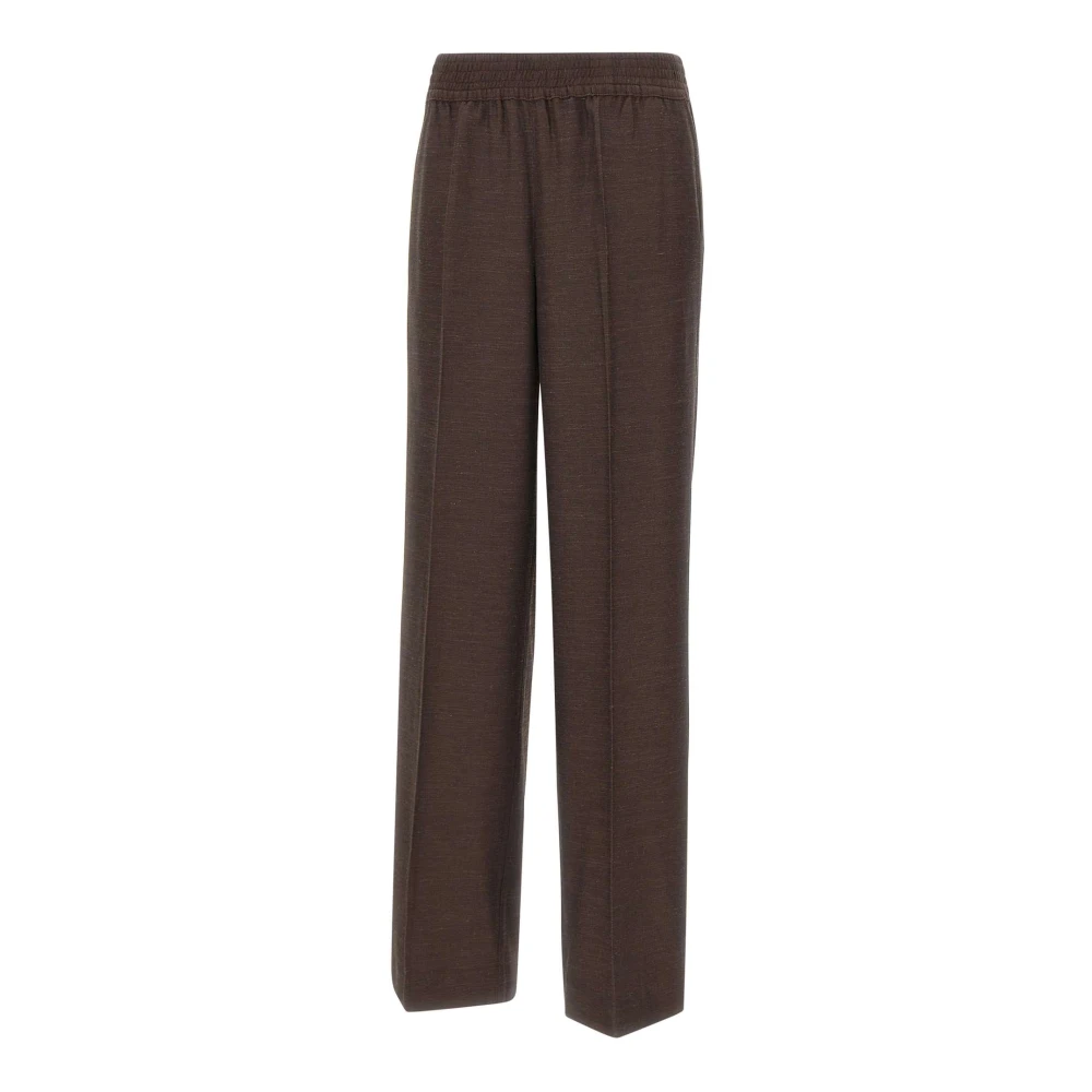 Birgitte Herskind Brown Pinky Trousers - Female - Straight Trousers - M - Trousers